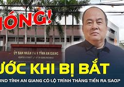 Bắt Chủ Tịch Tỉnh An Giang Nguyễn Thanh Bình