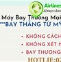 Chuyến Bay Từ Mỹ Về Việt Nam Mới Nhất