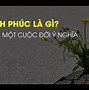 Hạnh Phúc Là Cái Gì Nhỉ