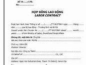 Hợp Đồng Lao Động Xác Định Thời Hạn Tiếng Anh Là Gì